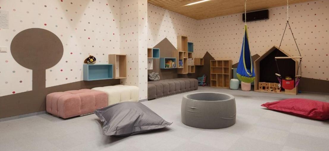 Golden Z Siłownią I Bawialnią Dla Dzieci Apartament